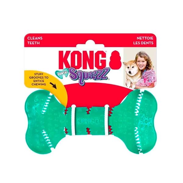 JUGUETE-KONG-SQUEEZZ-DENTAL-BONE-M-K47708-600x600 Juguete Kong Squeezz Dental Bone M - Imagen 1