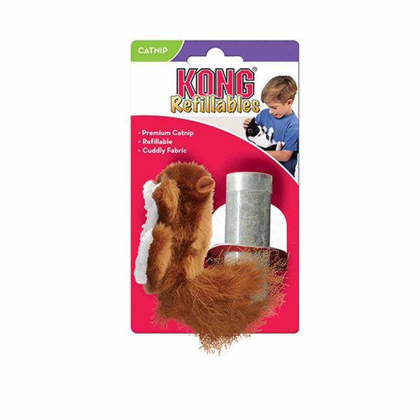 Juguete-Kong-Squirrel-with-Catnip-600x600 Juguete Kong Squirrel con Catnip - Imagen 1