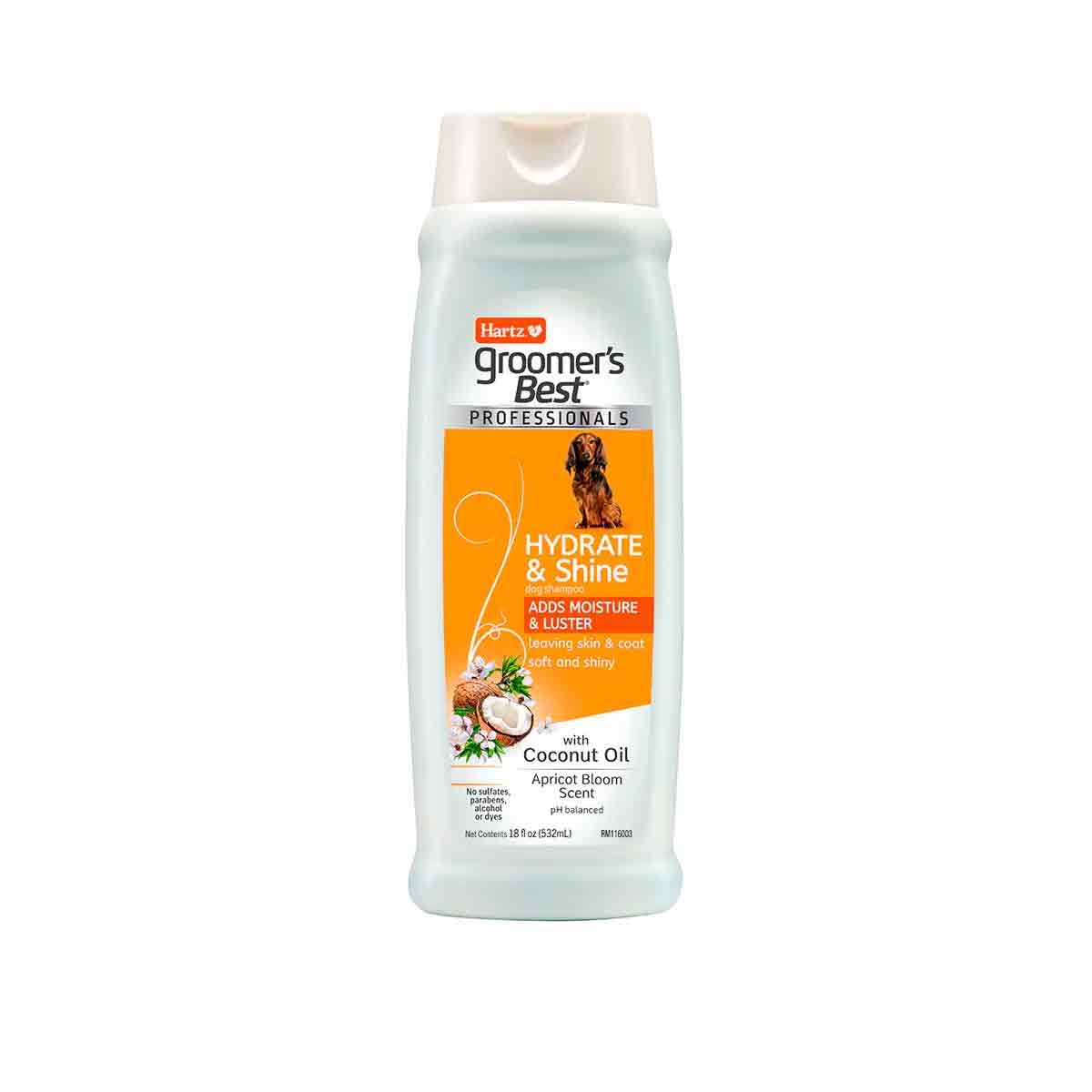 Shampoo-Hartz-Grommer's-Best-Hydrate-&-Shine-Coconut-Oil Shampoo Hartz Grommer's Best Hydrate & Shine Coconut Oil 532 ml