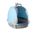 Baño Cerrado Para Gatos Diseño Ballena Azul Anti-Olor y Salpicaduras XXL - Imagen 2